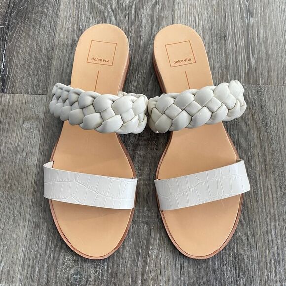 Dolce Vita Women’s Persey Leather Slip On Mule Sandals - Size: 9.5 - Picture 5 of 9